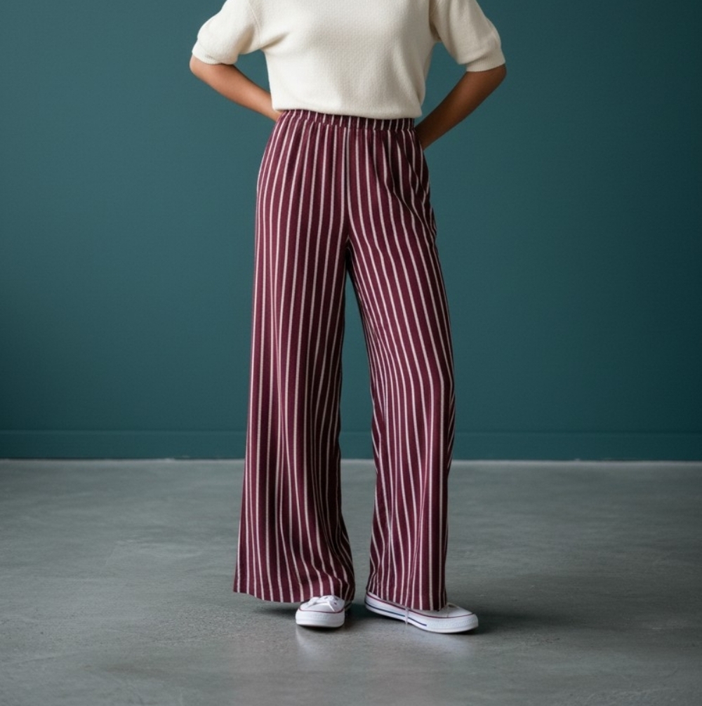 Show Me Your Mumu Eli's Trouser Wide Leg Pant Small